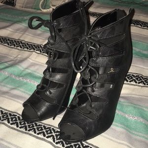 Lace up heels